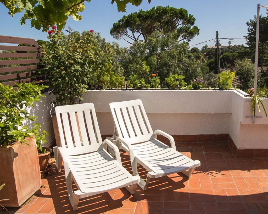 Casita Blanca Con Fibra Optica Y Piscina Cominutaria Villa Tossa de Mar Eksteriør bilde